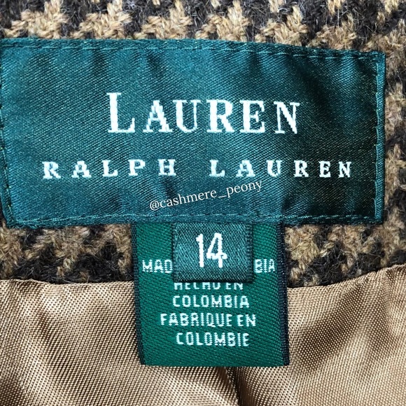 Ralph Lauren Classic Wool Herringbone Blazer Jacket - Picture 7 of 12
